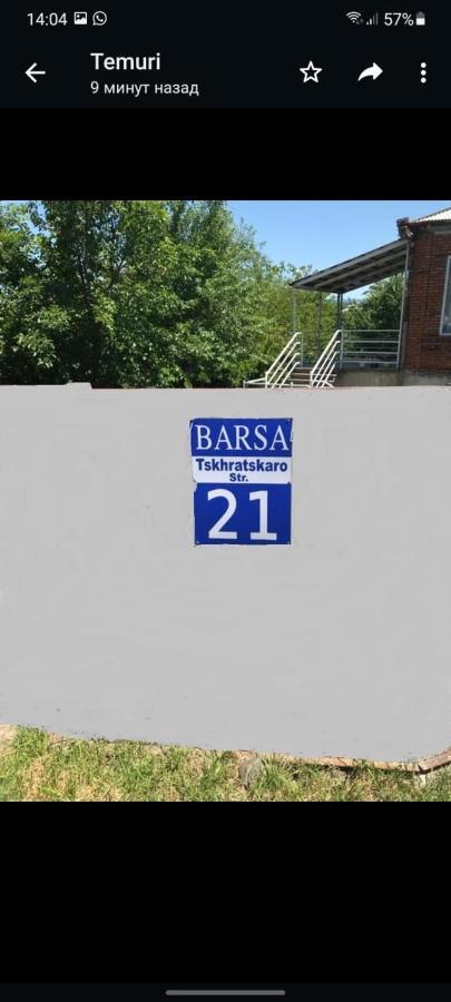 Apartmán Barsa Zestafoni Exteriér fotografie